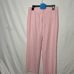 women's pink trousers with a zipper